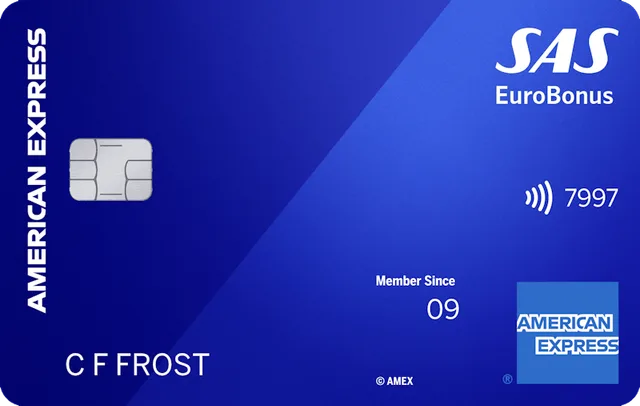 SAS EuroBonus Amex Classic – kreditkort